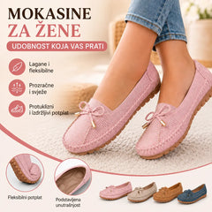 【Veličine 36-43】🔥 Ženske ortopedske cipele, izrađene od prave kože, lagane, neklizajuće, prozračne i udobne.