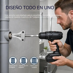 🔥⚙️Nuevo extractor integrado de cables y tubos rotos de 4/6/1 pulgadas