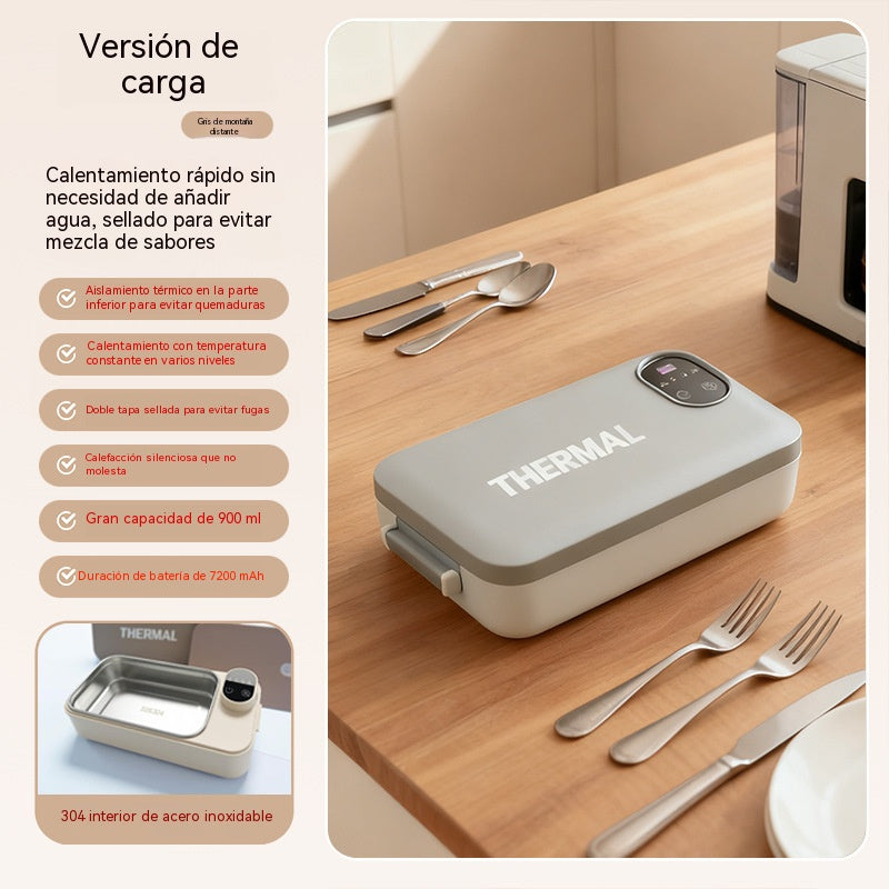 Fiambrera eléctrica portátil con calefacción