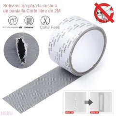 Paquete de 3 (🔥🔥Oferta de último día - Compre 1 y obtenga 2 gratis) Reparación de vidrio de pantalla subsidiada - Pantalla de reparación de puerta de aluminio - Cinta de reparación repelente de mosquitos - Agujeros