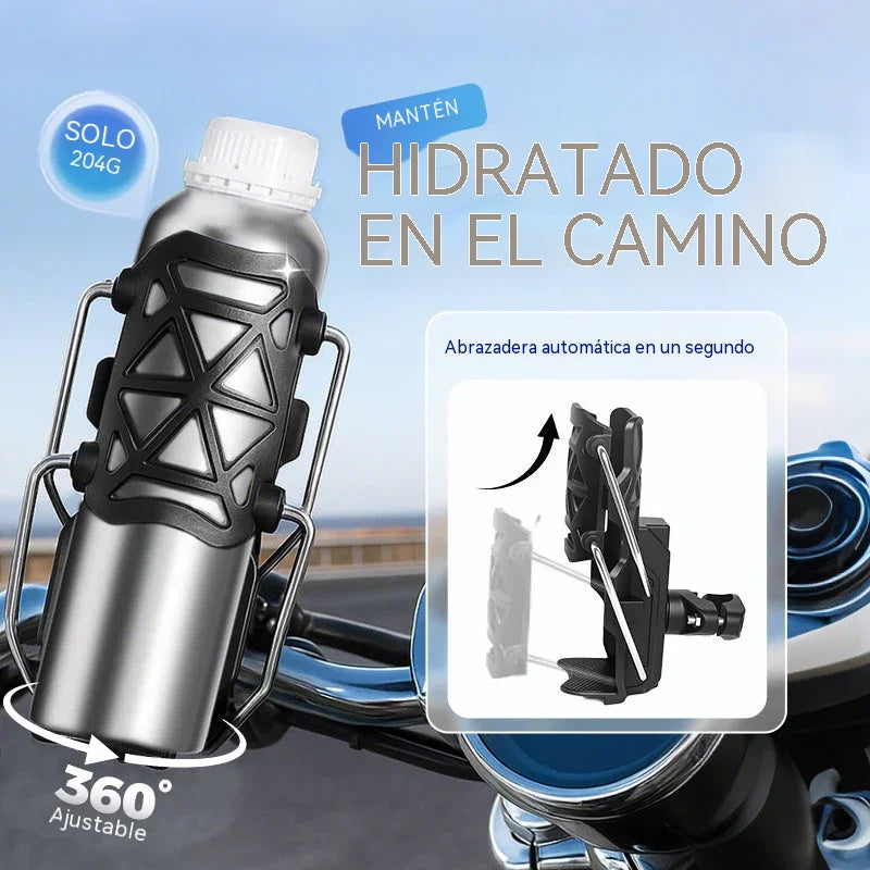 【Compra 1 y llévate 1 gratis】Portavasos plegable adaptable, soporte universal para botellas de agua para motocicletas y bicicletas.