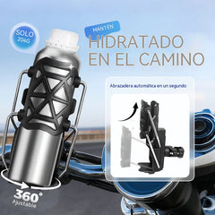 【Compra 1 y llévate 1 gratis】Portavasos plegable adaptable, soporte universal para botellas de agua para motocicletas y bicicletas.