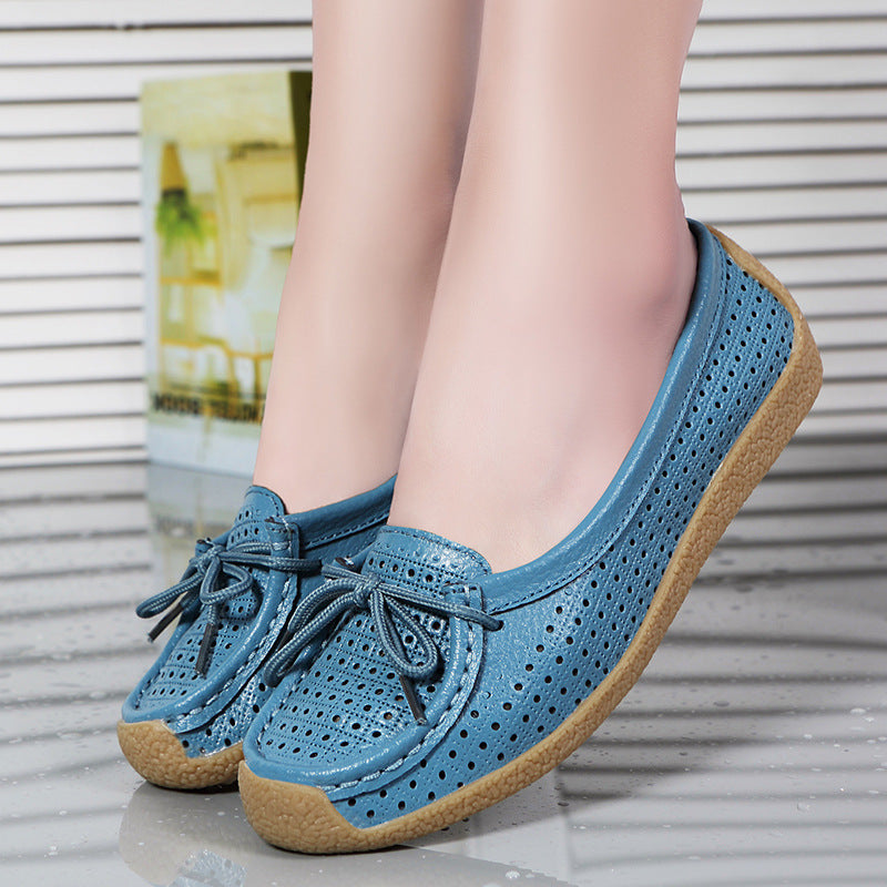 🥰【35-41】2025 nuevos zapatos planos para mujer, suelas suaves, suelas planas, versátiles