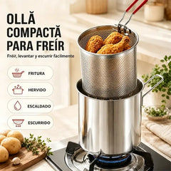 PASKUTINĖ DIENA! -50% | Daugiafunkcinė gruzdintuvė 304 | Paprastas, greitas ir be rūpesčių gaminimas