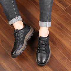 🏆👞【39-48】Zapatos Cuero Casual Hombre/Mujer - Impermeables y Antideslizantes
