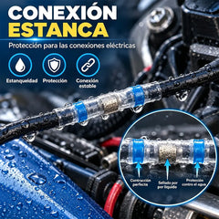 🔌 Kit de 300 Conectores Termorretráctiles con Soldadura | Terminales Impermeables Aislados para Cables | Automotriz y Hogar ⚡