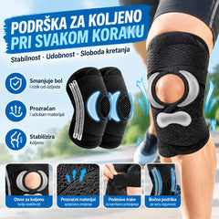 🦵Dvostruki opružni štitnici za koljena, pogodni za trčanje, biciklizam, igranje lopte i druge sportove