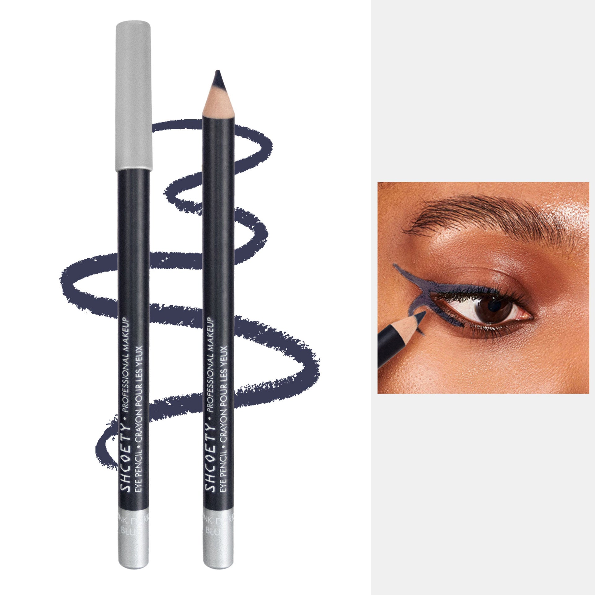 🔈🔈¡50% DE DESCUENTO AHORA!💜5 piezas por 25 euros💜Delineador de ojos de madera, resistente al agua, de larga duración y resistente al agua.