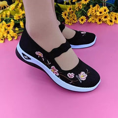 🥰💐【36-41】Zapatos cómodos, transpirables y antideslizantes para personas de mediana edad y mayores.
