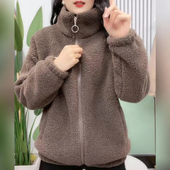 🔥🔥【M-4XL】Chaqueta cálida de lana de cordero de puro algodón