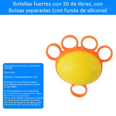 【📢50% de descuento】Pelota de entrenamiento para la rehabilitación de la fuerza de agarre, para personas mayores o supervivientes de un ictus, con aro fijo.