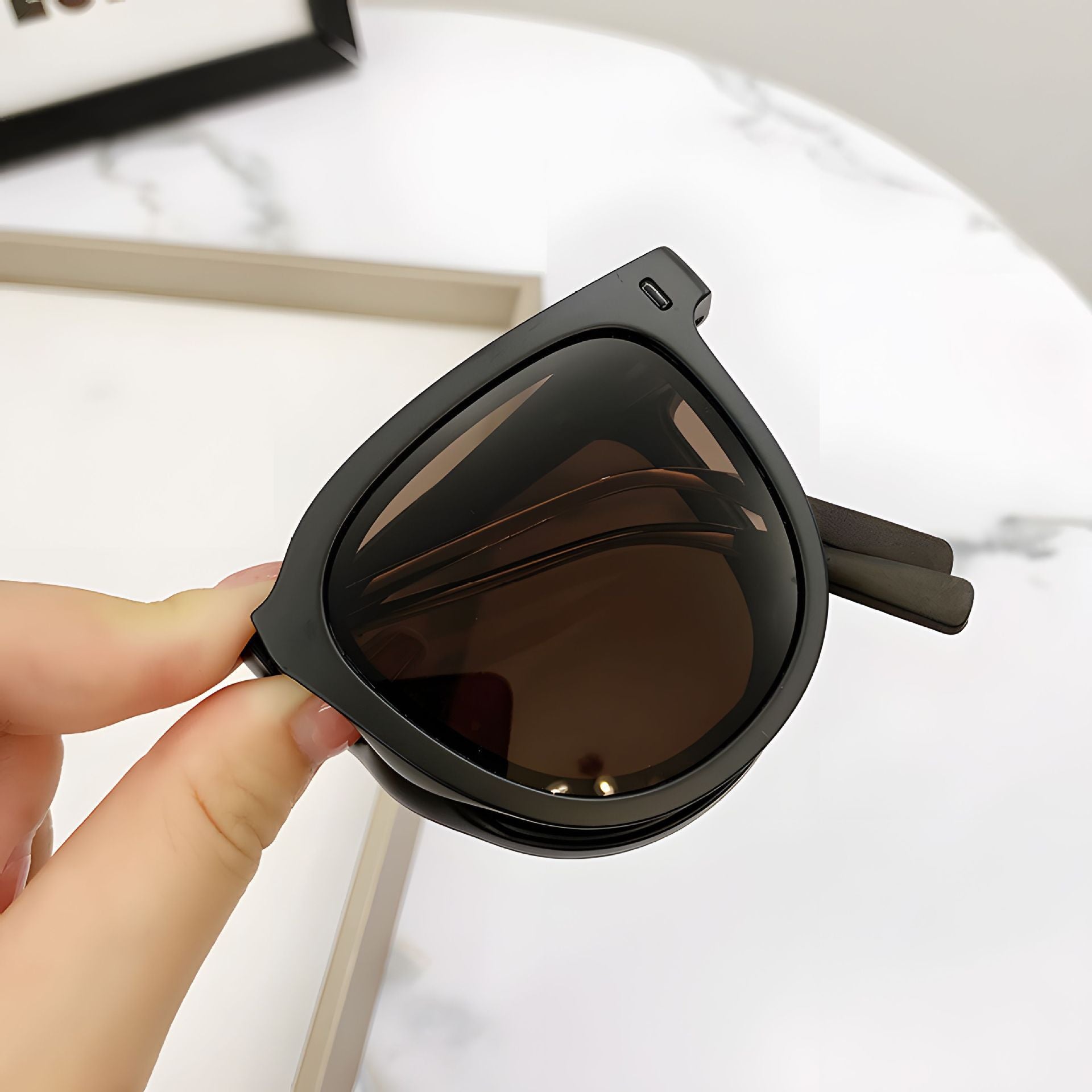 【Compra 1 y llévate 1 gratis】Gafas de sol plegables para mujer con protección UV.