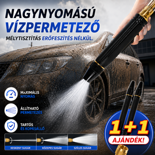 Utolsó nap 55% kedvezménnyel: 🔥Vásárolj 1-et, kapsz 1-et ingyen🔥 Nagynyomású szórópisztoly otthoni használatra