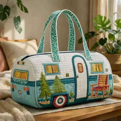 🔥【Oferta especial por tiempo limitado】✨Nuevo bolso tote de viaje multifuncional con estampado de autobús