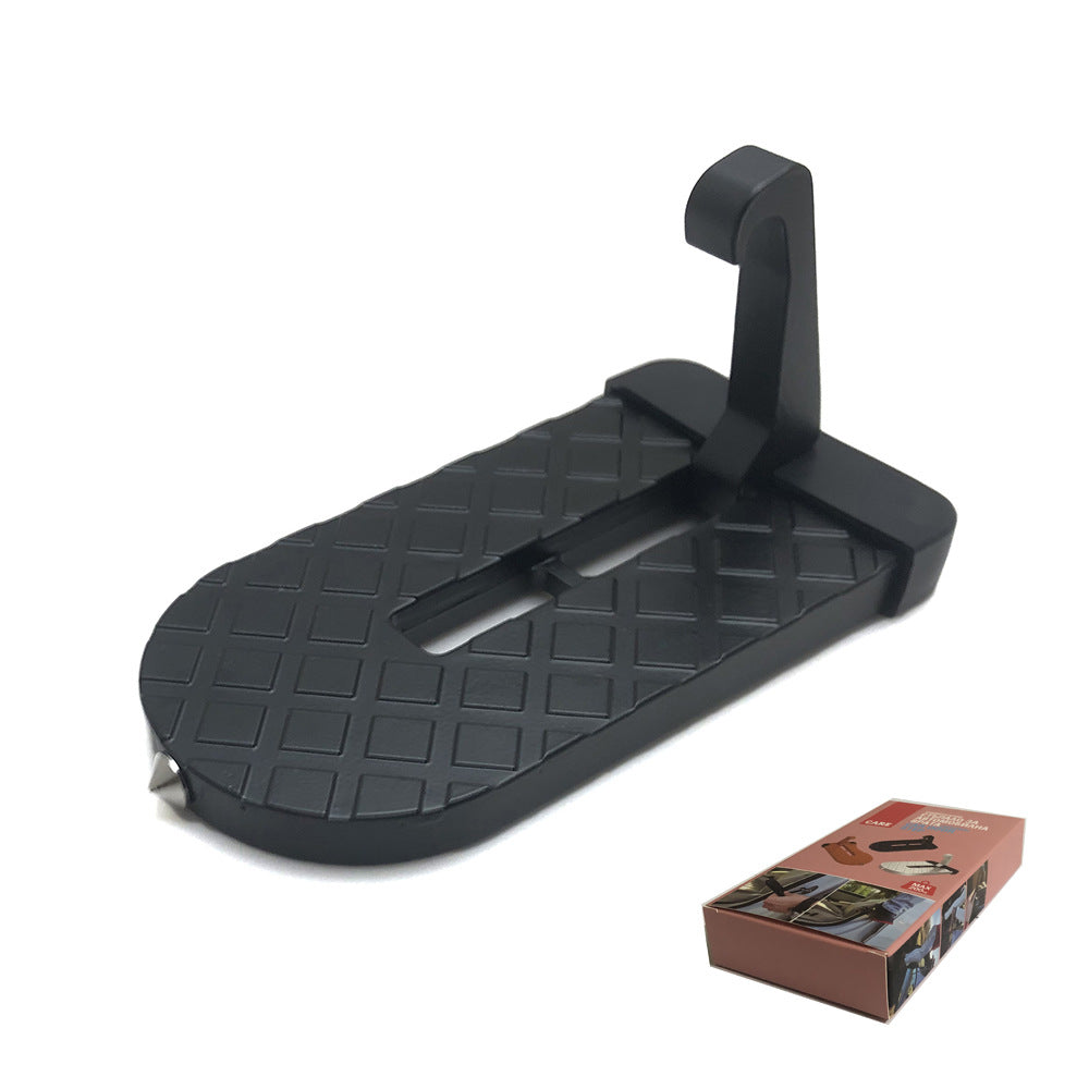 🔥 Pedal auxiliar multifuncional para coche, gancho auxiliar para escalón de techo de SUV, rompeventanas de emergencia