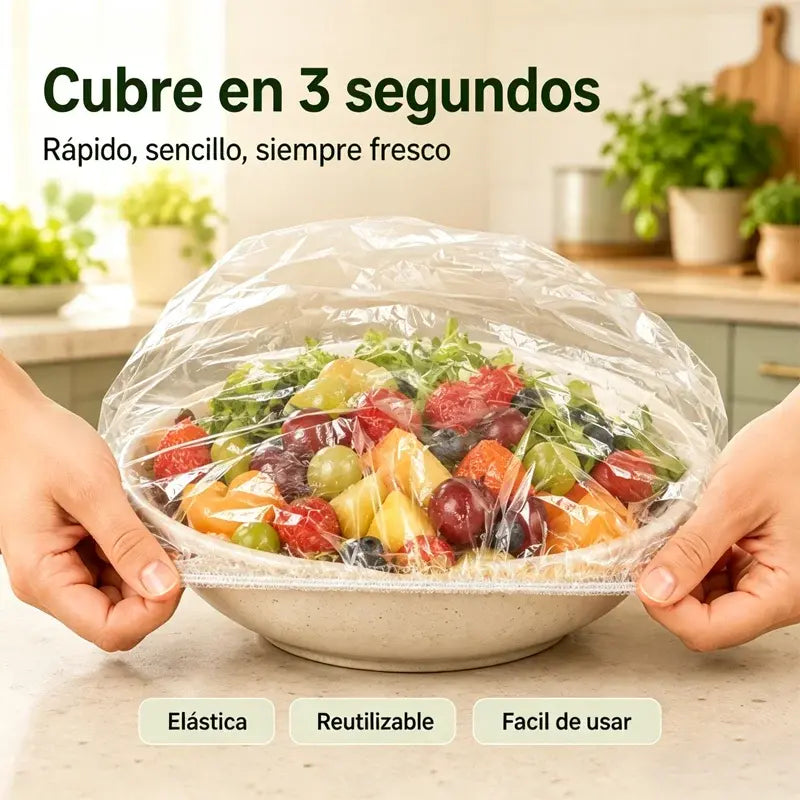 🔥(300 unidades)🍽️Funda de plástico antibacteriana extragrande y gruesa apta para uso alimentario