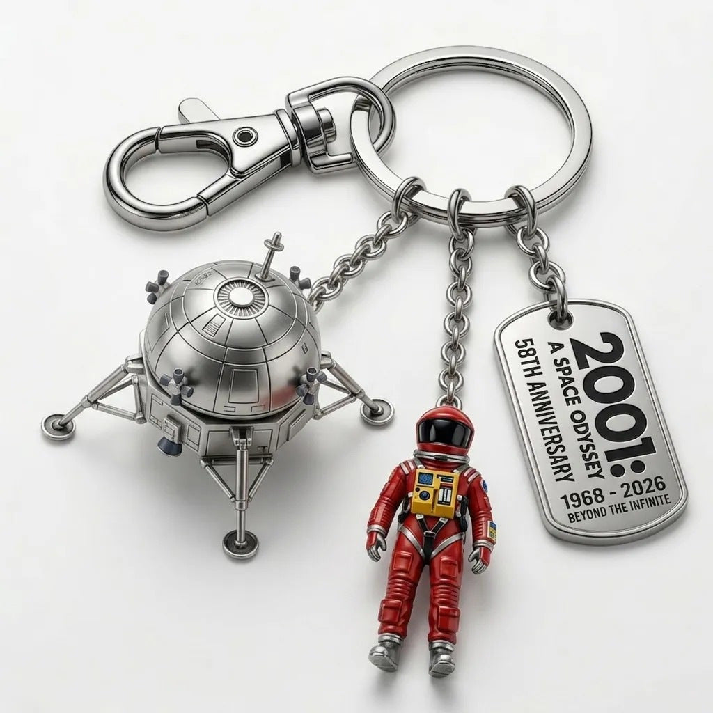 🔥Compre 1 y obtenga 1 gratis（2 piezas）Una obra maestra en tu bolsillo 🔑 Llavero del 40.º aniversario. Clásico, llamativo e inolvidable. 🚀
