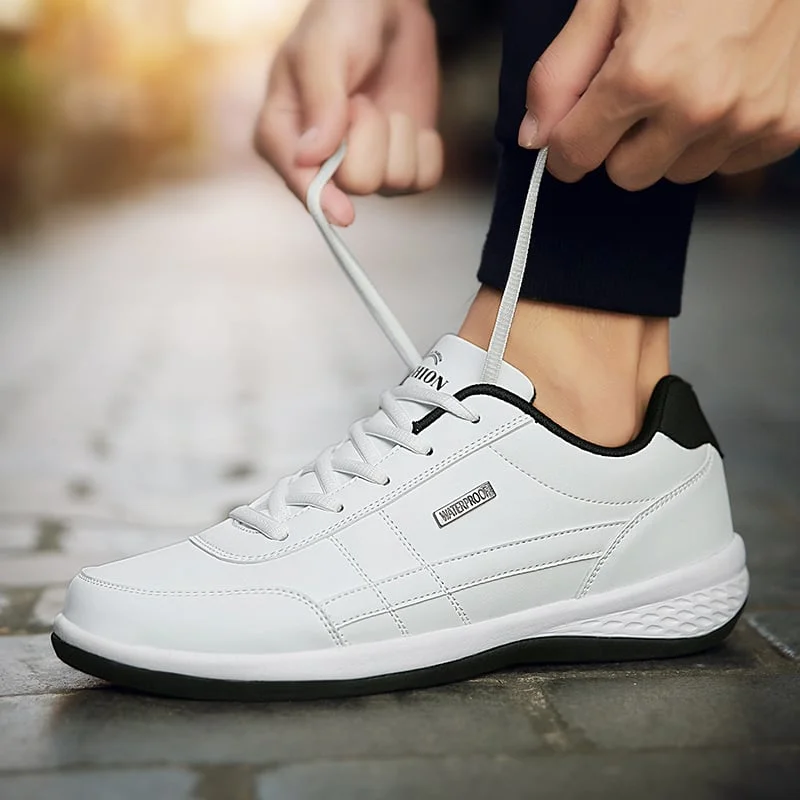 🏃‍👟【38-48】2025 Pantofi de piele confortabili ortopedici pentru bărbați noi