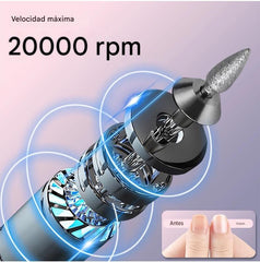 💅👍 Lima de uñas eléctrica para el tratamiento de la onicomicosis