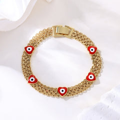 📿 ¡OFERTA POR TIEMPO LIMITADO CON UN 50% DE DESCUENTO! 🌀 Pulsera boho con amuletos y un elefante de la suerte: colgantes simbólicos, forma ajustable, baño de oro y 7 estilos ✨