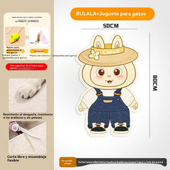 🏆【Producto más vendido】Rascador de pared para gatos, no requiere instalación, deja que tu gato libere sus emociones libremente.