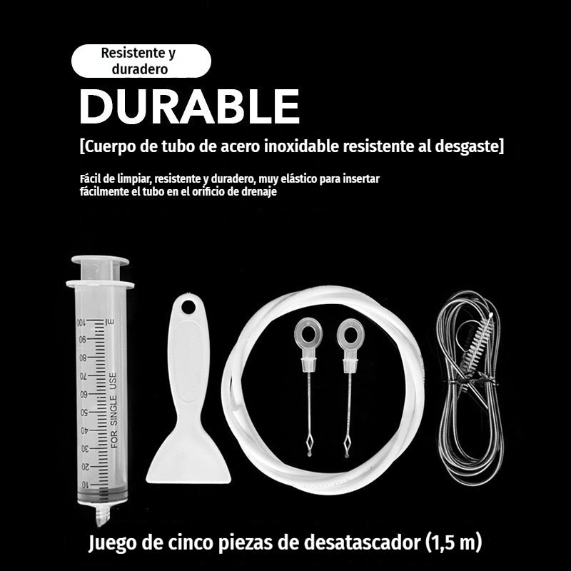 【Compra 1 y llévate 1 gratis】✨Kit de drenaje y limpieza de refrigeradores✨(2 juegos)