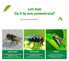 🦟【3 vrećica】❤️Posebno dizajnirano za ubijanje komaraca i muha na farmama, jedno pakiranje ubija buhe/skakavce/žohare/muhe/komarce!