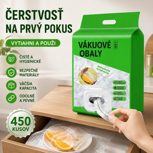 🥗✨ 450 jednorazových pokrievok na potraviny | Flexibilné pokrievky na taniere, misky a nádoby