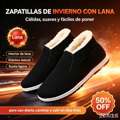 🔥【39-44】Nuevos zapatos de algodón cálidos de terciopelo de otoño e invierno antideslizantes