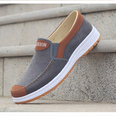 【39-44】Nuevos zapatos de lona casuales para hombres, zapatos deportivos transpirables
