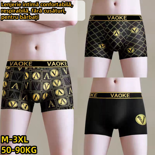 🔥【4 piezas 28 euros】Ropa interior masculina nueva, calzoncillos bóxer antibacterianos 7A para hombre ｜Transpirables y antibacterianos
