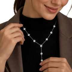 🎁2 piezas 28 euro✨Elegante collar con colgante en forma de Y para mujer
