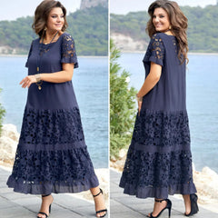 🔥👗【S-5XL】Vestido de encaje elegante y de moda.