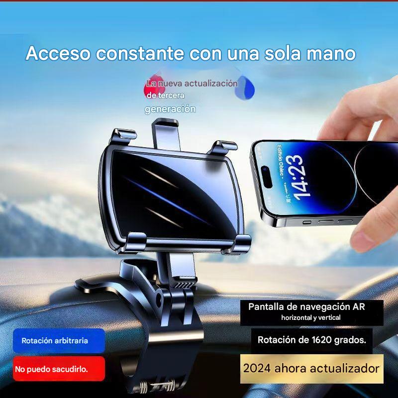 🎁🔥Soporte para teléfono móvil giratorio de 360° para coche