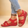😍😍【35-43】Sandalias de cuña informales de verano con suela gruesa