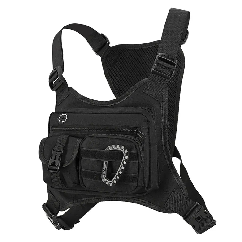 📢📢 ¡50% DE DESCUENTO! ⏰ Bolsa táctica de pecho para hombre para ciclismo al aire libre