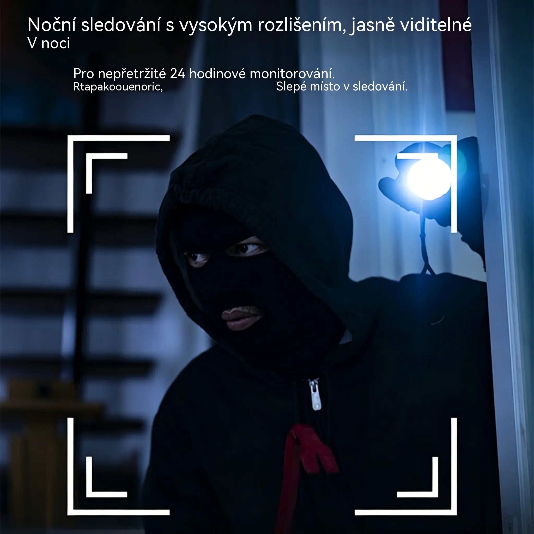 Bezdrátové dálkové WiFi inteligentní domácí monitorování infračervené noční vidění obousměrný interkom s vysokým rozlišením kamera