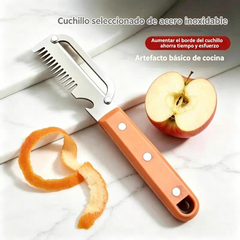 💥Compra uno y llévate el segundo gratis💥🔪Cortador y pelador multifuncional de acero inoxidable🧅