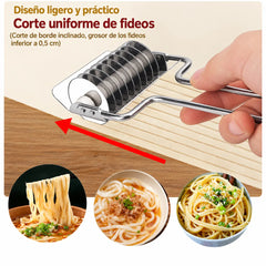 🔥Compre 1 y obtenga 1 gratis（2 piezas）📢📢 ¡50% de descuento! ⏰ Cortador de fideos manual para el hogar