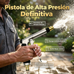 🥳 ¡50% DE DESCUENTO! 🏠💦 Pistola de agua a alta presión – ideal para lavar el coche, regar el jardín, limpiar fachadas y muebles de exterior 🌿🚘