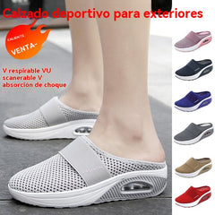 💥【35-43】Zapatos de malla hueca con amortiguación de aire