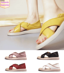 💕【39%OFF】【35-42】Sandalias planas romanas de piel natural, casuales y cómodas