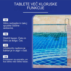 🔥Kupite 1 in dobite 1 brezplačno (2 steklenički) Šumeče tablete za čiščenje bazenov