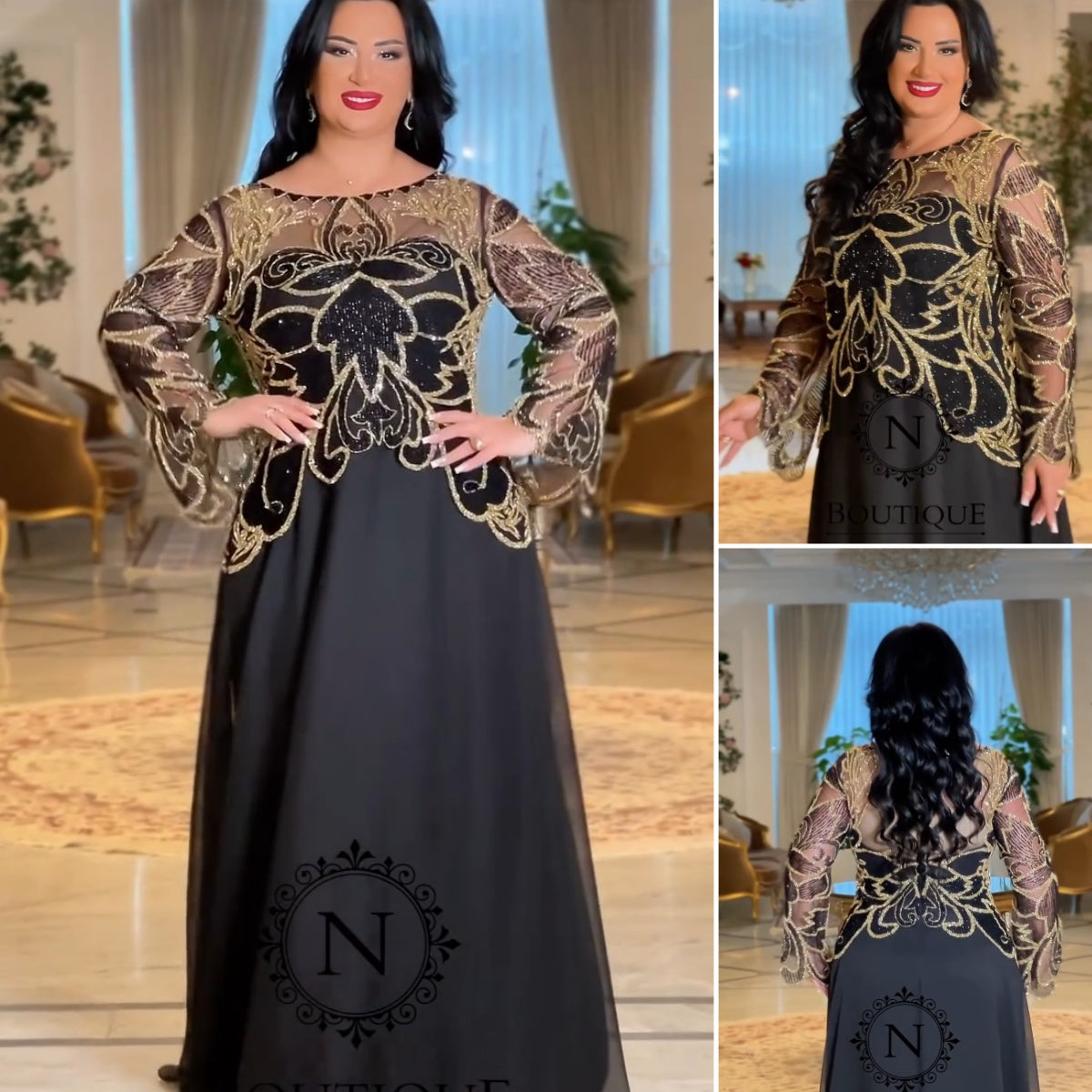 ✨【Promoción de nuevos productos】🎉50% de descuento👗【S-5XL】Nuevo vestido de gasa, diseño elegante, sencillo y con estilo
