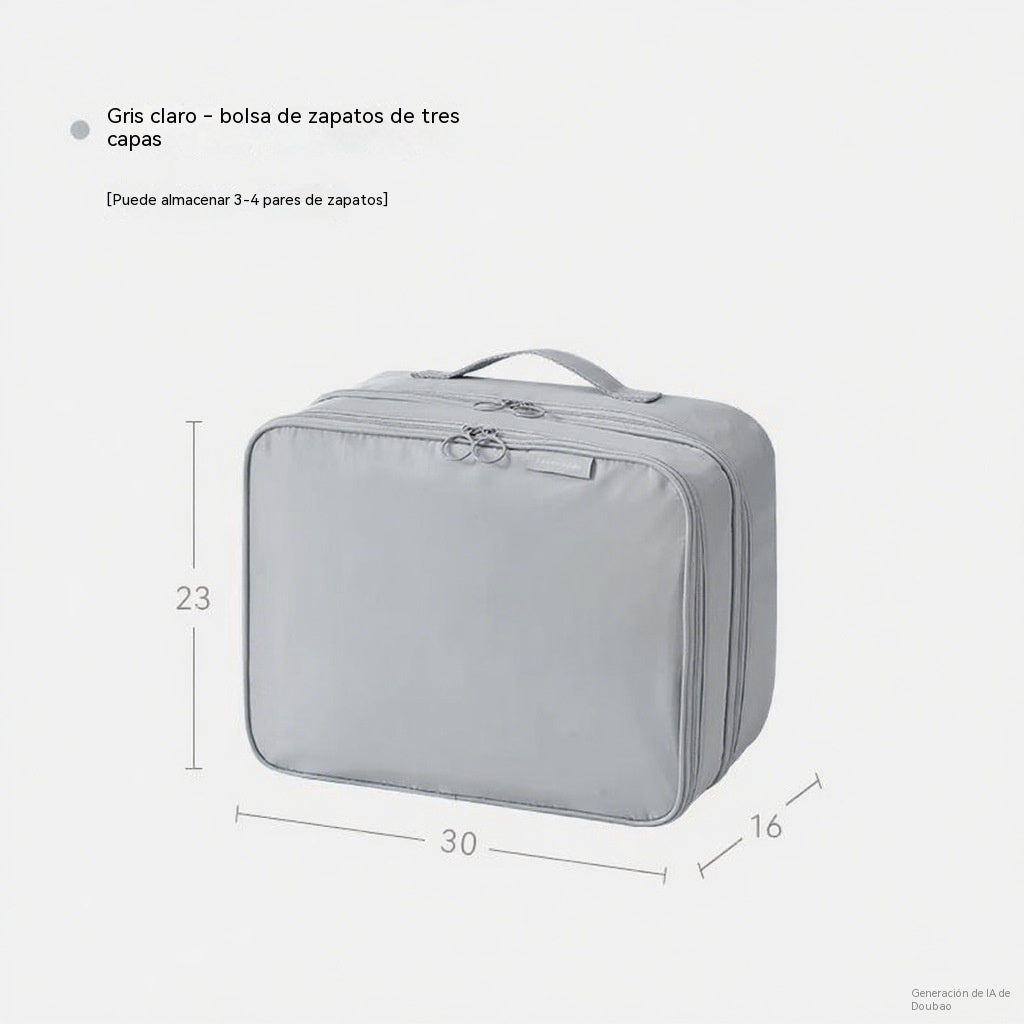 🎒✈️Bolsa multifuncional portátil para zapatos | Imprescindible para cada viaje
