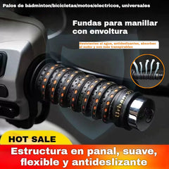 💥【Compra 2 y llévate 2 gratis】💯Correas de manillar de silicona suaves y antideslizantes, aptas para motocicletas y bicicletas.