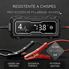 🔋 12 V-os intelligens autós akkumulátortöltő – Töltsd, ellenőrizd és tartsd karban az akkumulátorodat! ⚡