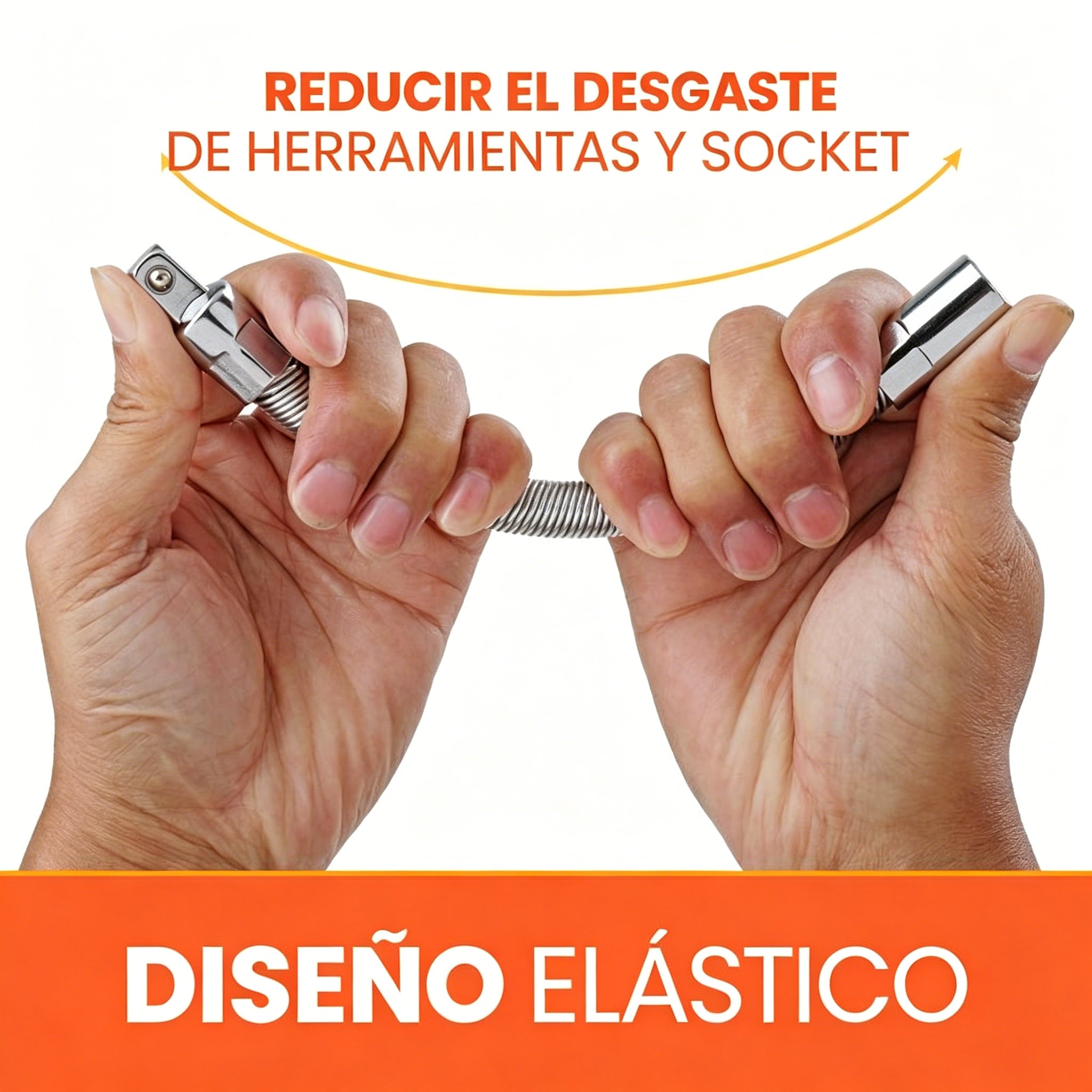 🔩 3 tamaños (1/4", 3/8", 1/2") ⚙️ Barra extensible flexible para llave de carraca - vanadio, llega a rincones estrechos, bloqueo de bola - ideal para maquinistas y aficionados al bricolaje 🛠️