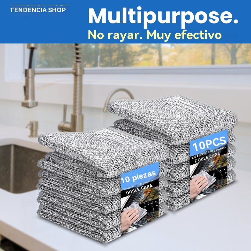 【Compra 10 y llévate 10 gratis】0Paño de cocina de alambre de acero