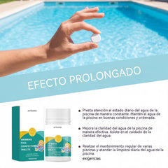 🔥Compre 1 y obtenga 1 gratis（2 botella）Pastillas efervescentes para la limpieza de piscinas